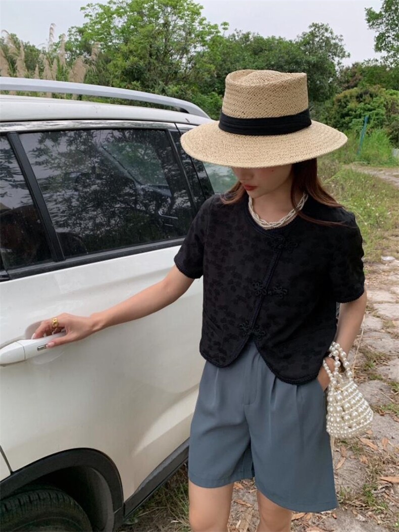 夏季新款风工艺料质小衫，其它，FUMEI赋美