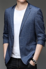 X5509钱塘2020-2春秋中年男士薄款西服休闲百搭西装外套货稳P142，男装西服，钱塘207-2