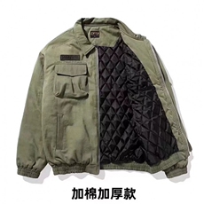 1506-1/J99081加棉夹克/P72痞帅外套男潮牌港风韩版潮流宽松，男装夹克，星座1506-1