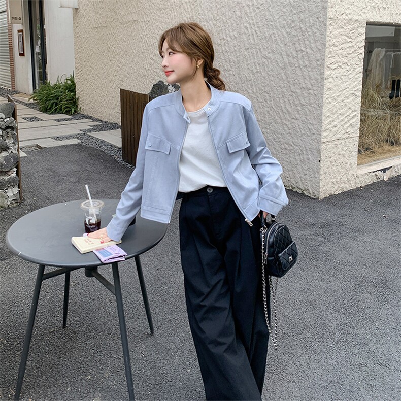 【】有买家秀鹿皮绒外套2C301-8618-P145-K218,女装短外套,2C301