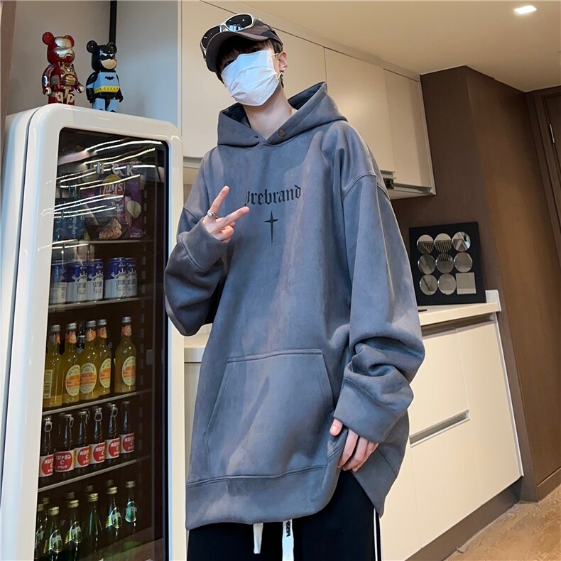 连帽卫衣麂皮绒360克95%聚酯纤维5%氨纶212-2-DY102-P58,男装卫衣,星座808A-1