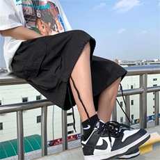 日系工装短裤男潮牌中性休闲五分裤夏宽松高街痞帅中裤DK901-p33，男装休闲裤，星座1008-1