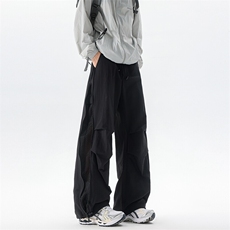 网眼透气侧边拉链户外伞兵裤子M-8XL大码美式高街速干裤KZ1966P58，男装休闲裤，电商B238