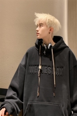 抖音品质加绒潮流立体钢印字母卫衣LMWY03JR-P60LMWY03-P55，男装卫衣，电商B325