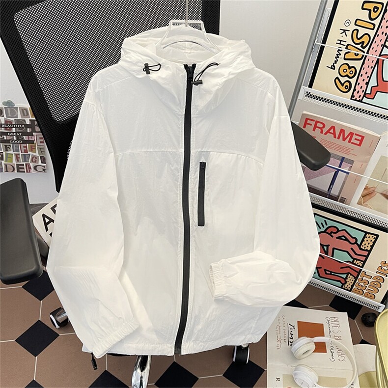 防晒衣超薄透气夏季宽松帅气情侣夹克衫休闲空调服TY155P42,男装防晒衣,星座1013-1