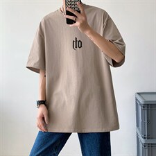 HXY987TP20  夏季2022潮牌百搭打底衫上衣潮宽松短袖T恤男图片