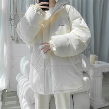 MY6139/P110冬季连帽宽松刺绣羊羔毛棉衣男大码面包服棉袄外套男，男装棉衣，电商A141
