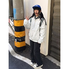 原宿日系ins简约流行文艺气质时尚潮流高品质开衫卫衣新款慵懒，男装卫衣，星座506A