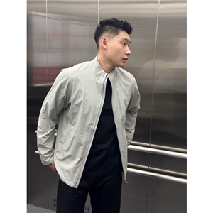 春夏季日系休闲薄款三防夹克外套男女户外骑行修身款立领防晒服图片