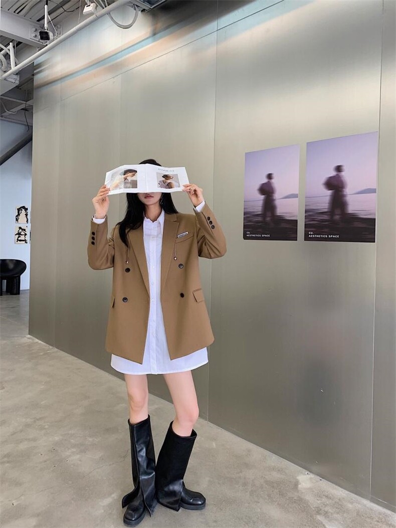 秋冬装新款耳机西装外套，女装西装，DS-1