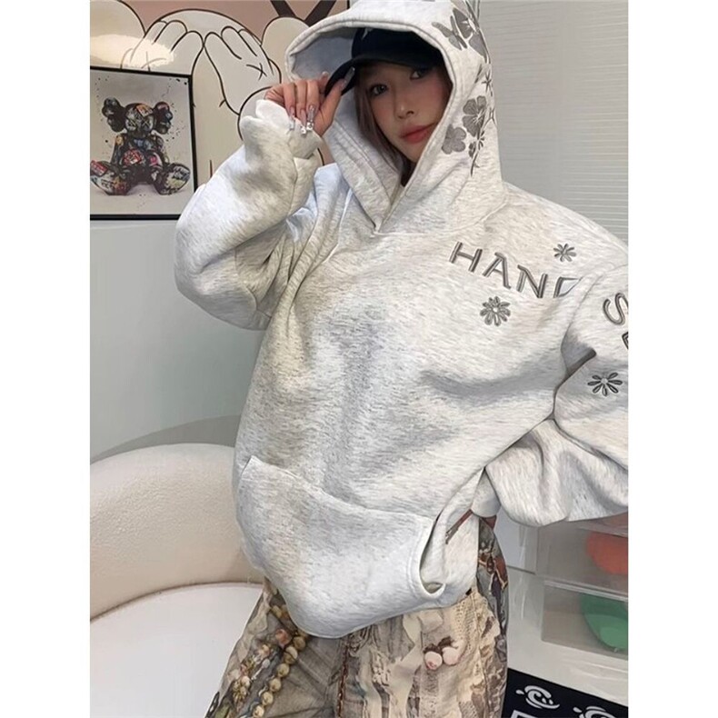 网图连帽刺绣加厚加绒长袖卫衣男潮WY427特P55,男装卫衣,星座1007（原301D）