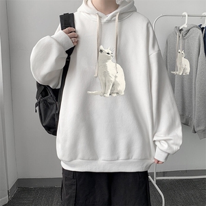 连帽卫衣男大码胖子帽衫大号运动服WY2407-P35图片