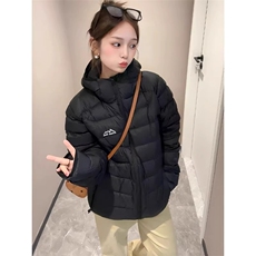 韩系轻薄羽绒棉服男女冬季加厚保暖连帽外套情侣棉衣LG5611-P75，男装棉衣，星座1008