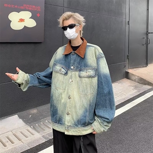2024美式春季夹克新款男时尚潮外套 W050 P68图片
