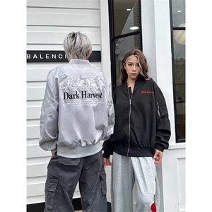 春秋新款外套女士减龄洋气百搭休闲小个子秋季短款夹克棒球服上衣图片