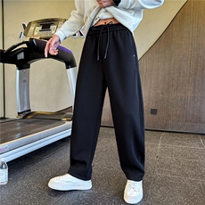 秋冬季加厚款裤子男20255新款美式休闲运动弯刀裤A313-8006-P68，男装休闲裤，电商A313