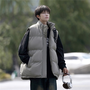 冬季叠穿无袖棉马甲男保暖加厚棉服坎肩外套MJ618特P38现货不议价图片
