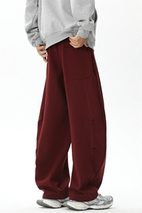 2026 春季新款 无影墙大码美式褶皱弯刀卫裤M-5X HK24890-特P35图片