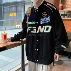 季外套男款潮牌ins春秋赛车服美式夹克设计感小众WT20-P60，男装夹克，星座1109-3