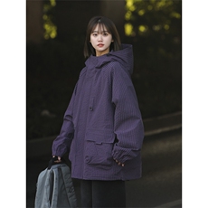 春季新款美式山系休闲纯色冲锋衣情侣潮流夹克外套JK7811-特P85，男装夹克，星座904