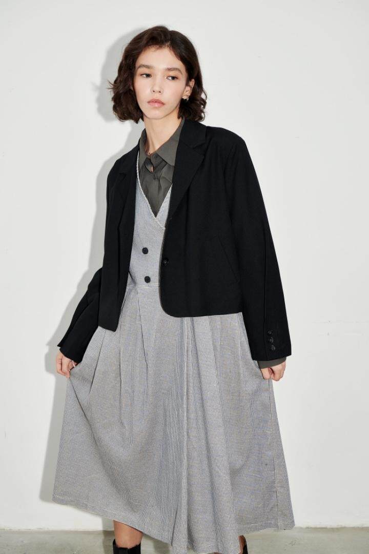 现货，短款小西装，女装西装，DINGOIN 定芹