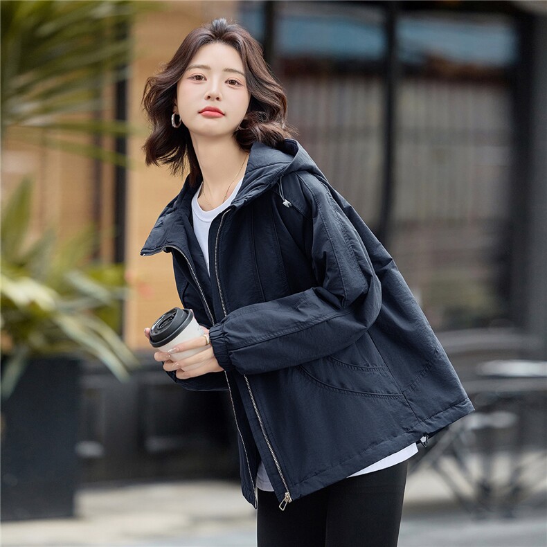 2025年冬季休闲连帽派克服,女装派克服,文熹诺