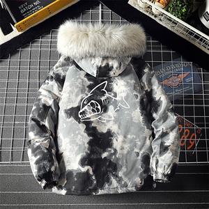 MC49041-P135 日系潮衣男大码派克服男工装服外套袄图片