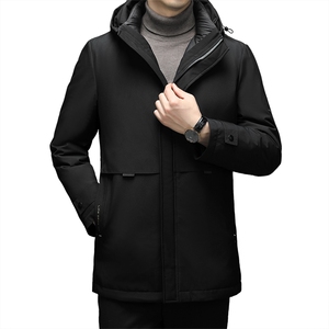 BEYR68080钱塘2020-2中年男士冬季厚款连帽百搭商务羽绒服P290图片