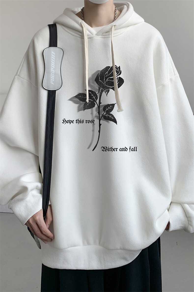 连帽卫衣男大码运动服帽衫外套WY2279-P35加绒款-P40,男装卫衣,电商A040