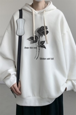 连帽卫衣男大码运动服帽衫外套WY2279-P35加绒款-P40，男装卫衣，电商A040