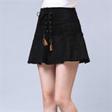 2020年冬季纯色简约时尚修身中腰半身裙，女装半身裙，韩宇舍