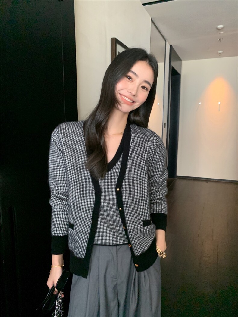 网红年轻针织衫毛衣内搭女上衣潮洋气时尚秋冬新款,针织衫/毛衣,玛卡隆羊绒
