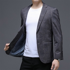 秋季新款西装男西服简约外套西服商务休闲小西装单西，男装西服，电商B360