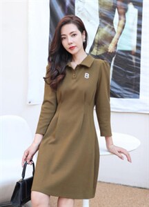 现货供应：针织修身连衣裙，女装连衣裙，拉思维加丝