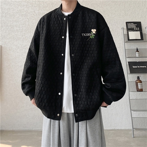 星座212A-JK6639 -P100控158  秋季新款重磅刺绣外套男夹克衫图片