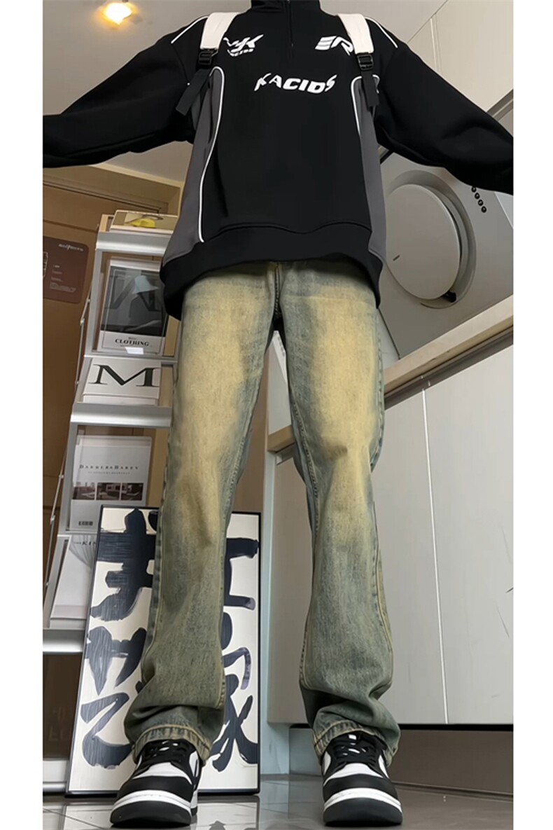 有视频现货抖音牛仔裤男GK11-P55-限价68,男装牛仔裤,星座310A-1