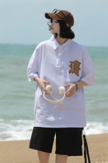露营海电商A188-DP1011-TP3595棉5氨纶夏季宽松短袖衬衫控59，男装T恤，电商A188