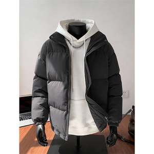 现货高品质美式高街冬季重磅三防加厚羽绒棉衣厚外套面包棉服图片