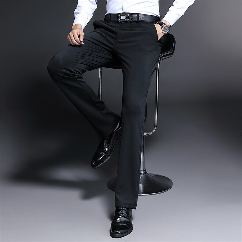 BX2110钱塘2020-2中年男士春秋新款厚款合身休闲百搭休闲裤P73,男装休闲裤,钱塘207-2