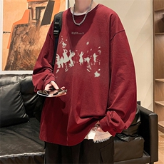酒红色