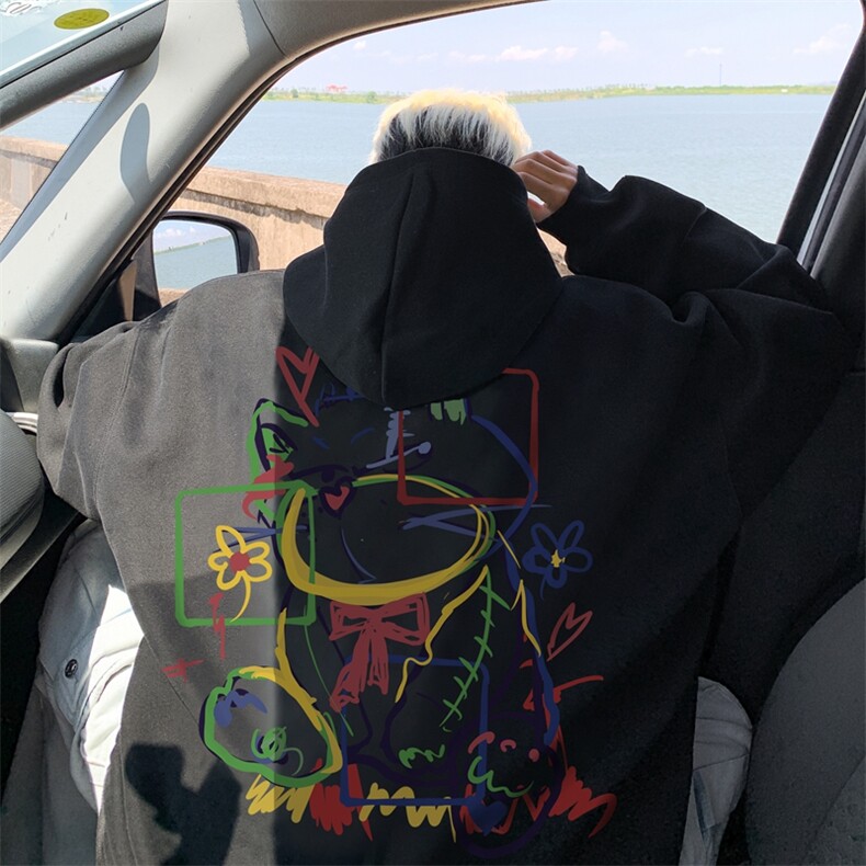 直播460克超厚潮牌重磅纯色连帽卫衣力推男XZ517A-2-WY8841-P68,男装卫衣,星座517A-2