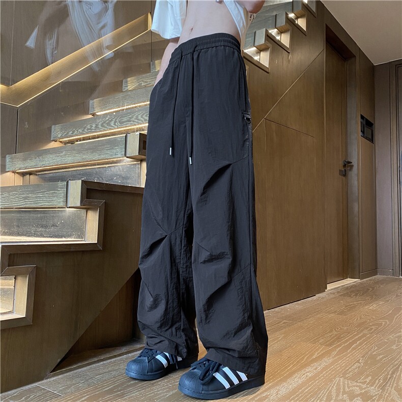抖音品质初秋衔接款潮流宽松透气休闲裤B315-K24242-特p30控58,男装休闲裤,电商B315