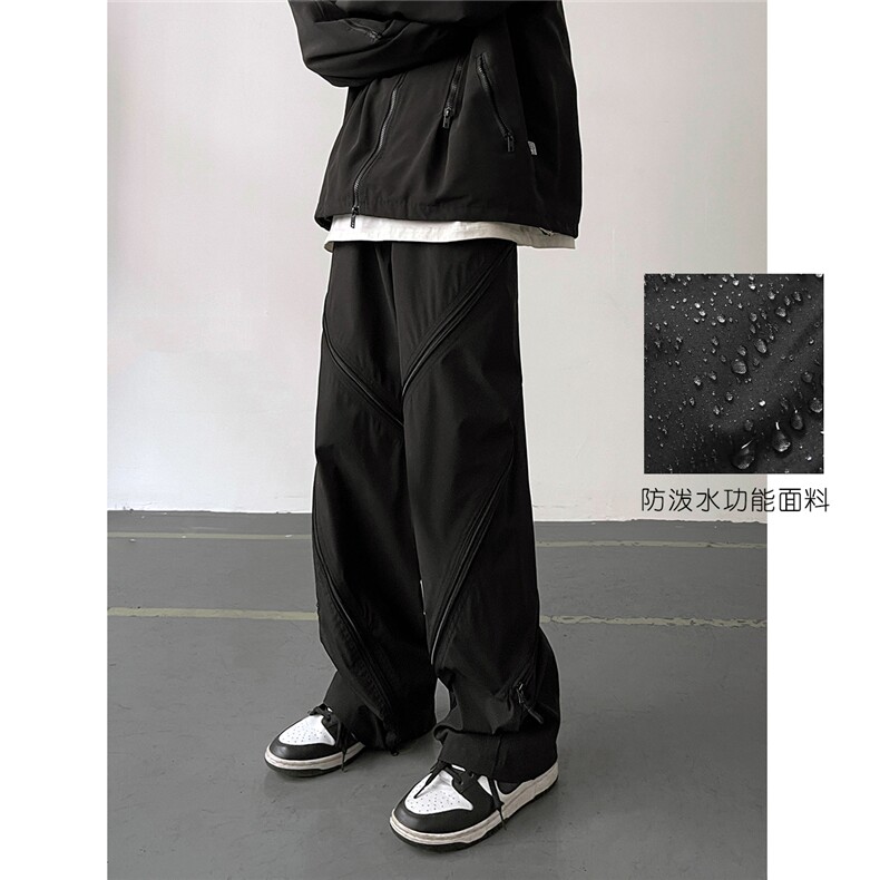 户外拉链冲锋裤登山裤滑雪裤防水6XZ502-K719-P65加绒P75控88,男装卫衣,星座502
