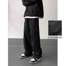 户外拉链冲锋裤登山裤滑雪裤防水6XZ502-K719-P65加绒P75控88，男装卫衣，星座502