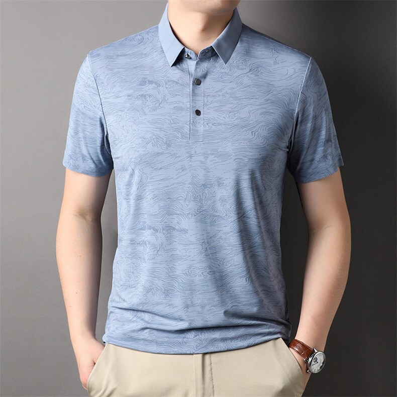 POLO衫男装衣服男士体恤衫T恤潮牌休闲翻领爸爸短袖HP3008-P68,男装Polo衫,星座1105-3