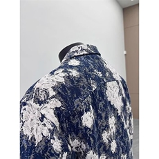 【现货】DJK884-特批58秋季新品潮流冷淡系高级感小香风垫肩外套，男装夹克，星座603-2