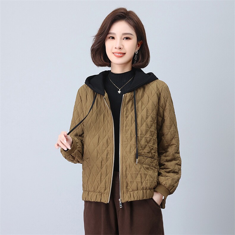 时尚女装冬季新款刺绣加厚棉服外套 显瘦保暖短款夹克图片