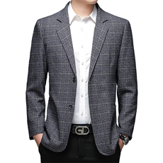 休闲西服男西装春季商务休闲中年男士西装外套单西上衣服爸爸男装，男装西服，电商B212（原钱塘6029）