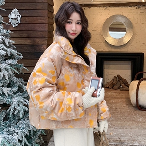 立领提花50绒羽绒服外套2C317A-8567-P295-K445图片