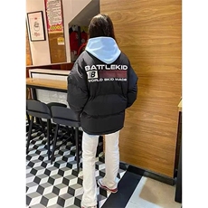 Z29-P66潮流气质慵懒流行ins高质量防水棉服时尚文艺百搭日系，男装棉衣，电商B323A